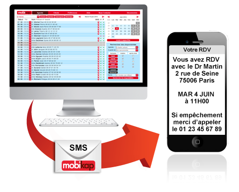 Mobikap : Agenda web en ligne sur internet